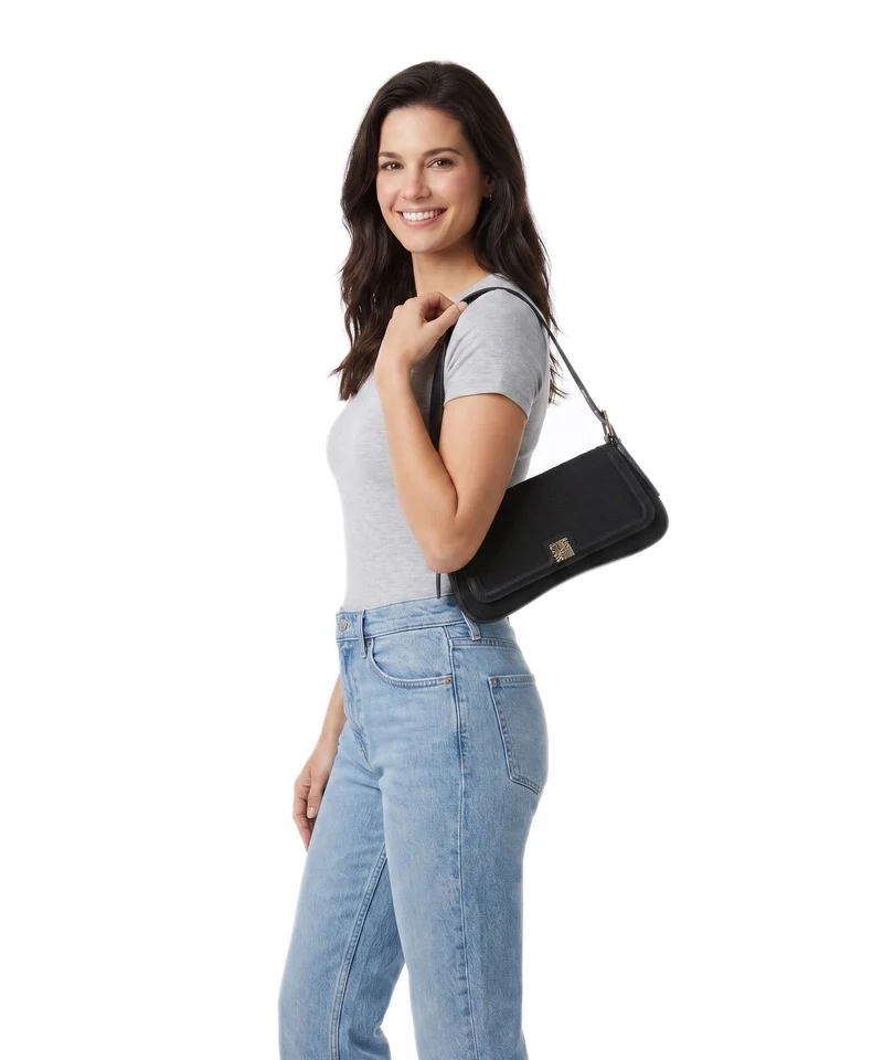 Steve Madden BTWANG Sac porté épaule black/gold
