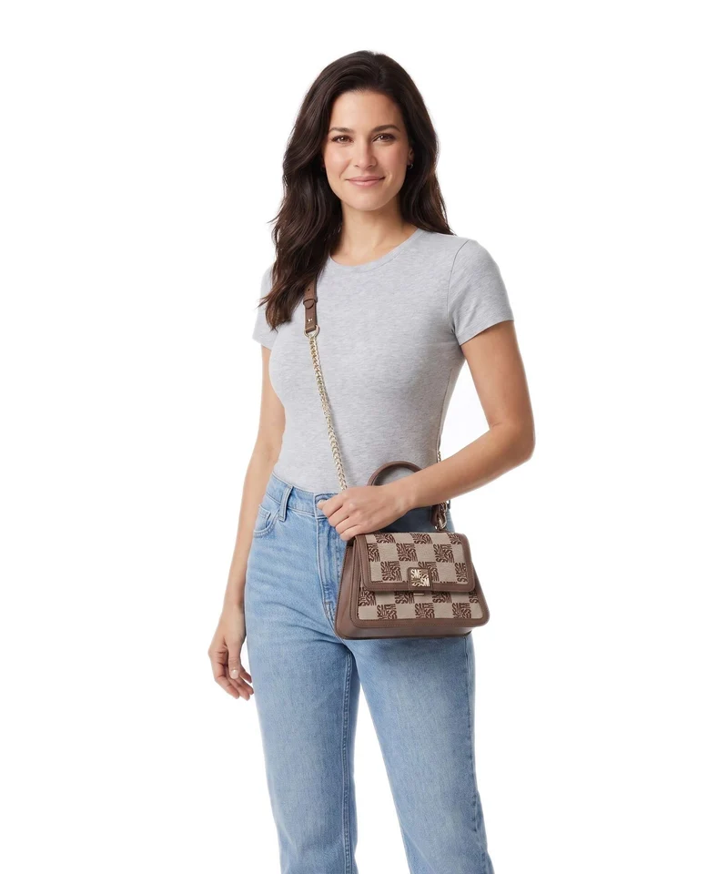 Steve Madden BNIFTY Sac bandoulière brown/gold
