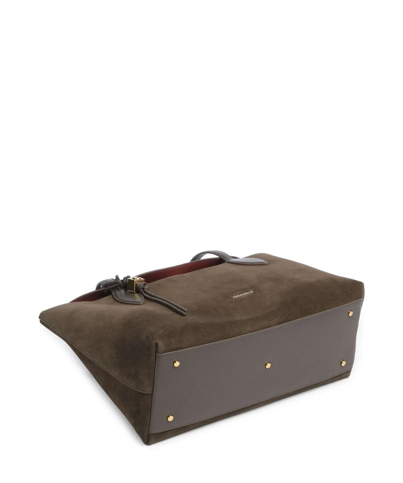Coccinelle Thess Suede Cabas fango