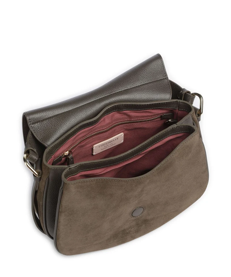 Coccinelle Mavery Suede Sac à main fango