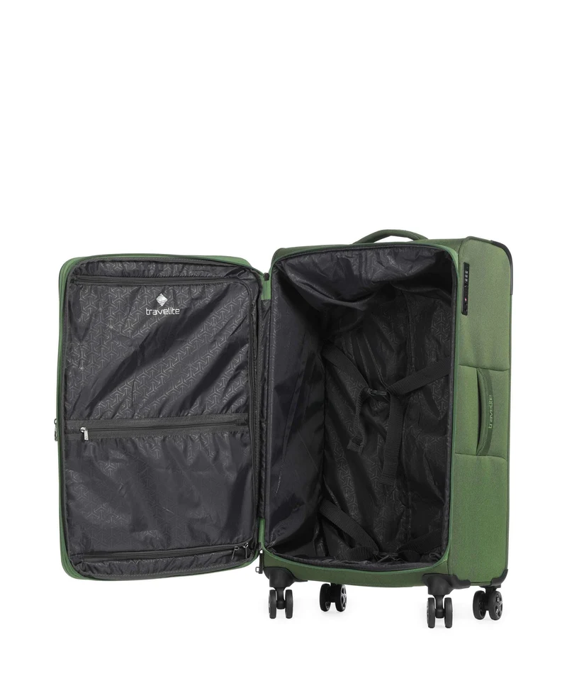 Travelite Cubis Set de valise (4 roues) green