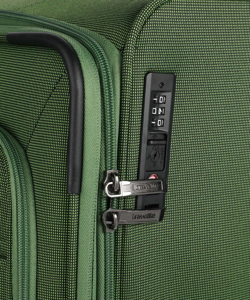 Travelite Cubis Valise 4 roues green