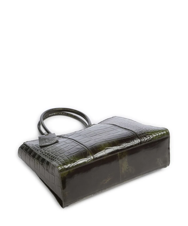 Burkely Cool Colbie Cabas olive patent