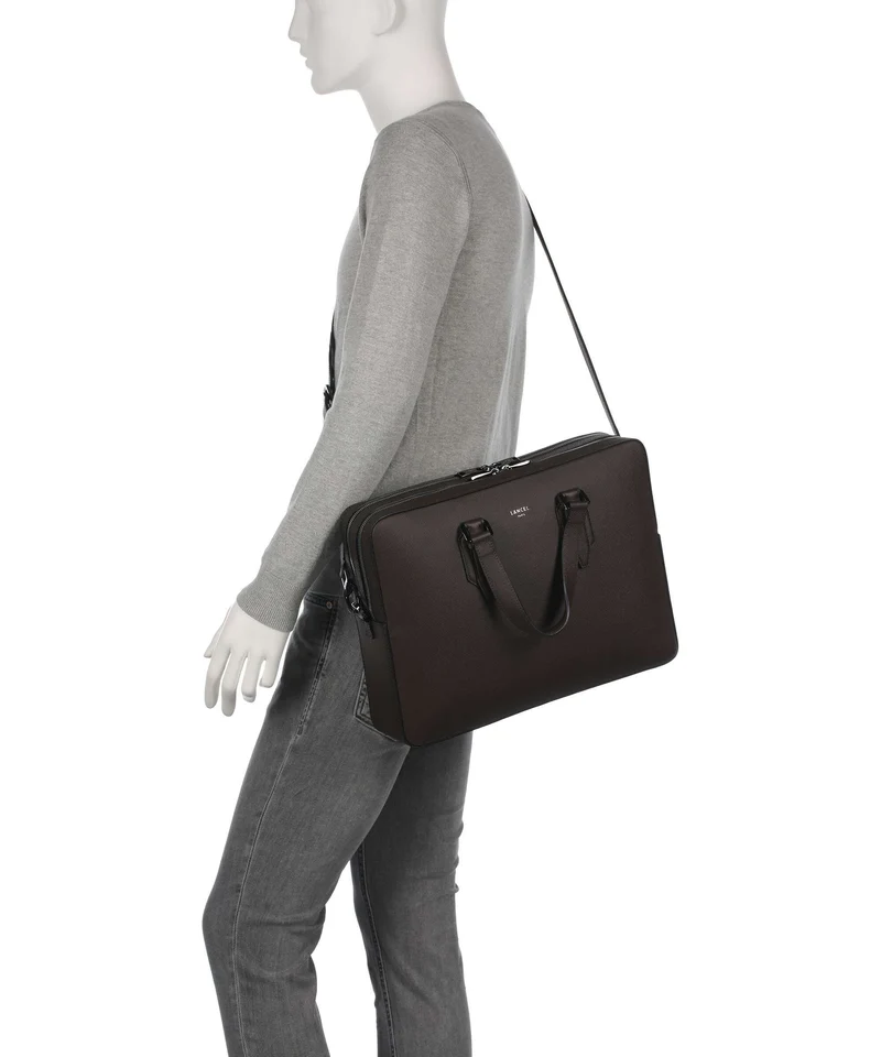 Lancel Charlie Porte-document macadamia