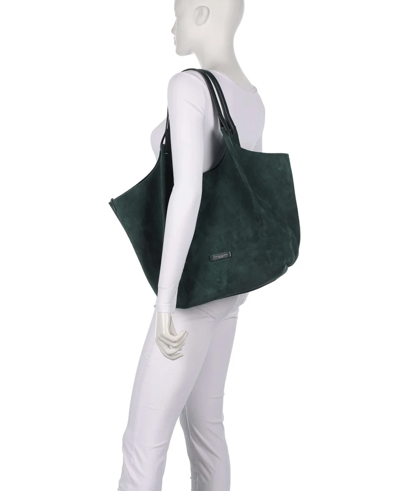 Gianni Chiarini Dua L Cabas velvet green