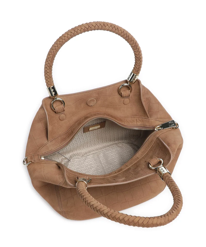 Aigner Carré Soft M Sac à main saddle brown