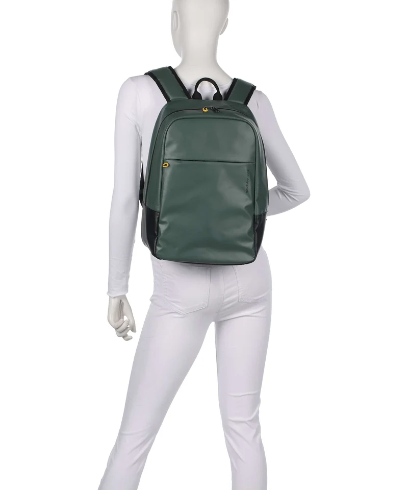 Mandarina Duck Coated Sac à dos deep green