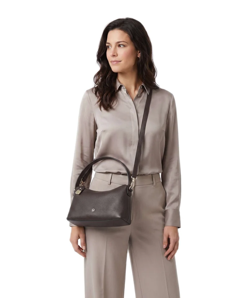 Aigner Delia S Sac porté épaule soil brown