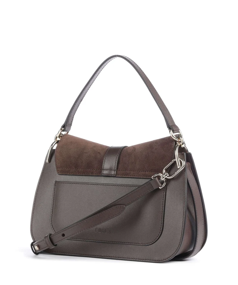 Furla Flow M Sac à main toni cioccolato
