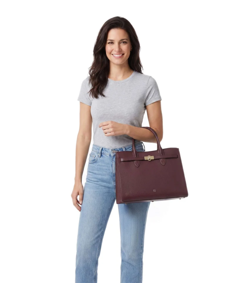 Aigner Farah L Sac à main port red