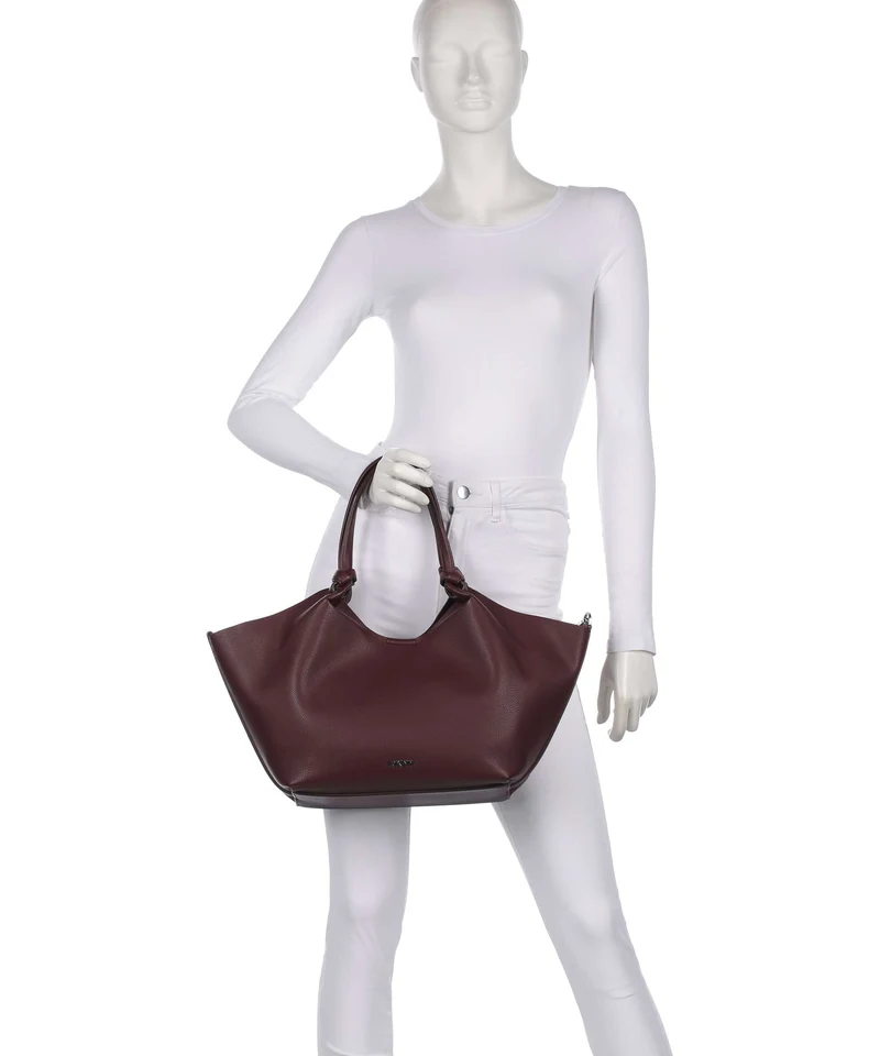 DKNY Paula Medium Cabas aged wine