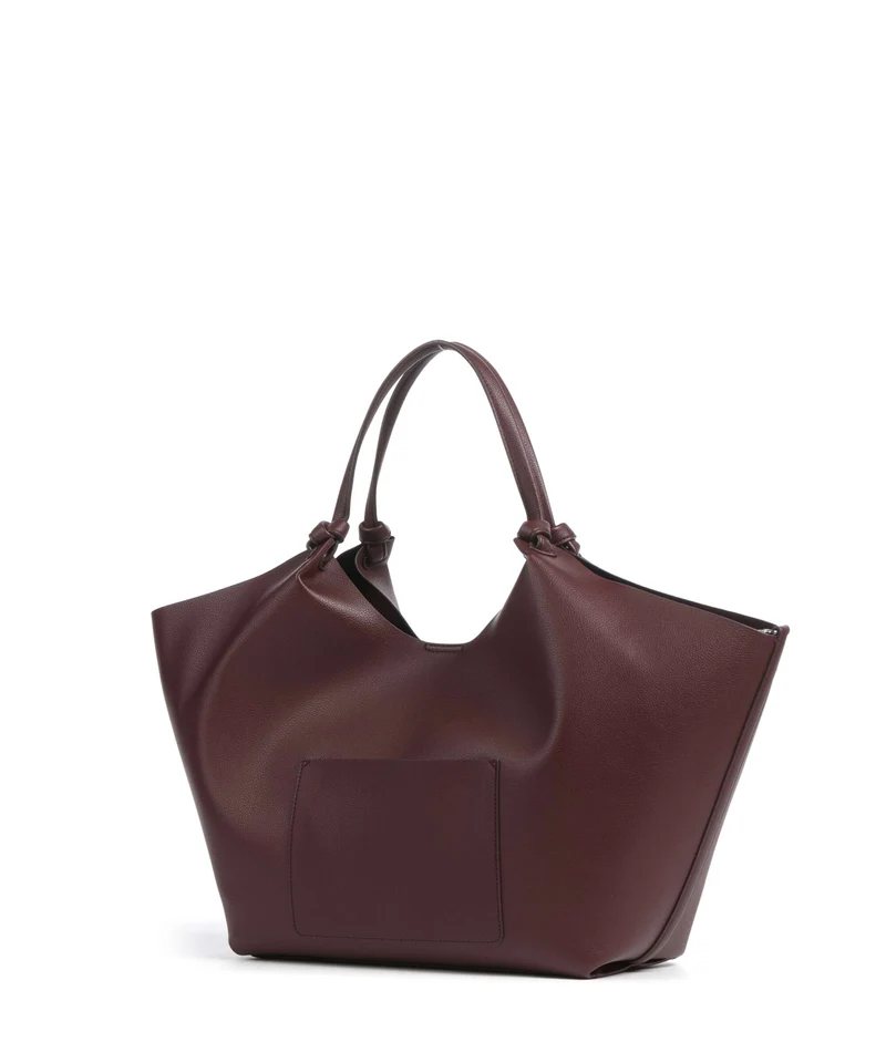 DKNY Paula Large Cabas aged wine