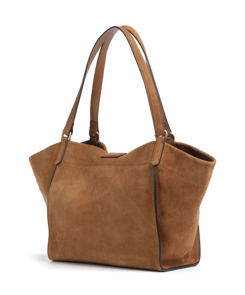 Abro Suede Temi Cabas cuoio
