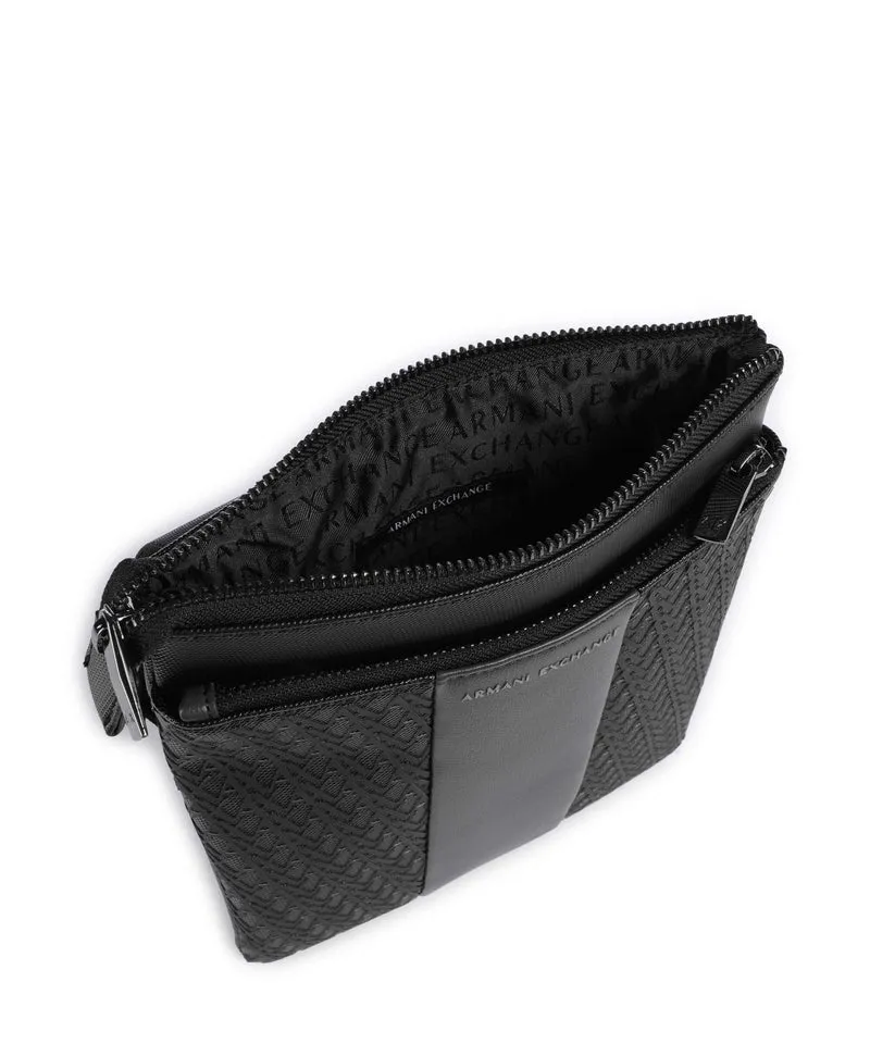 Armani Exchange William Sac bandoulière black/forged iron
