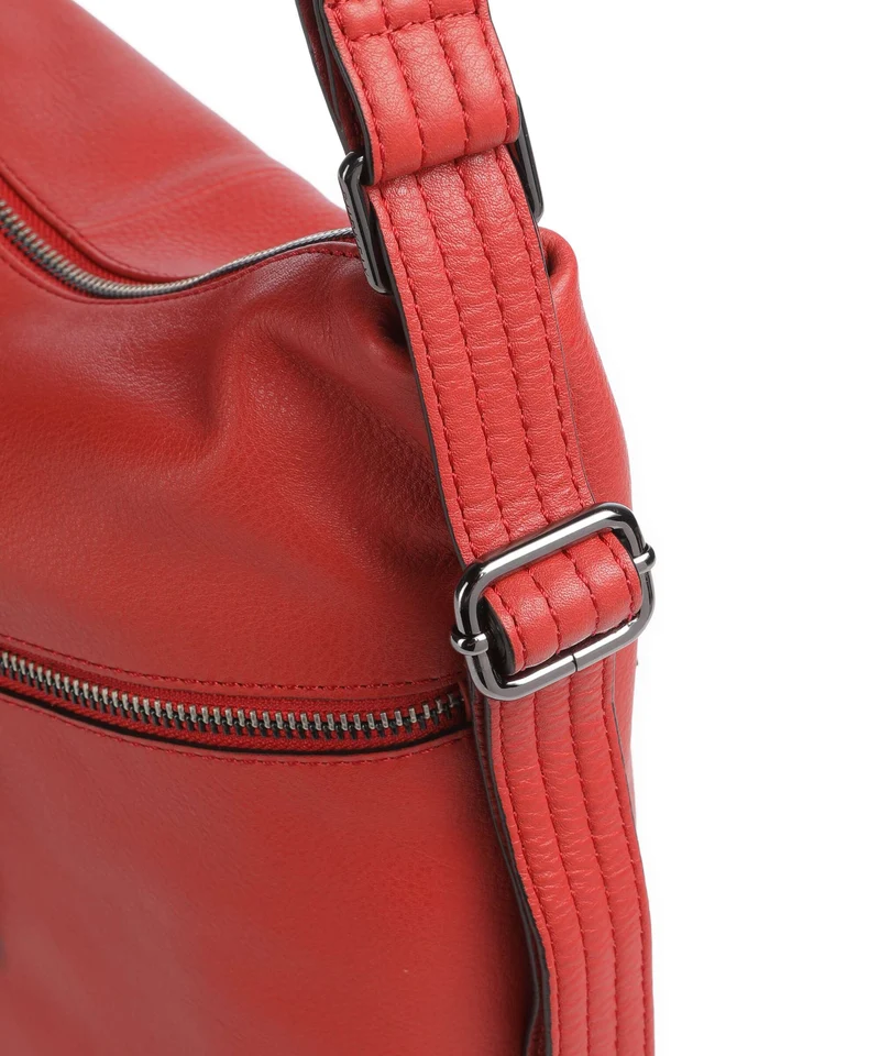 Burkely Rock Ruby Sac à main porté dos really red