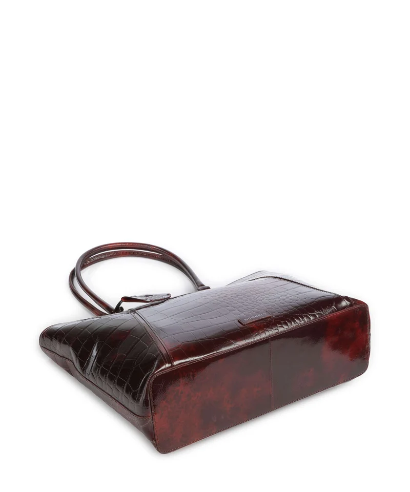 Burkely Cool Colbie Cabas burgundy patent