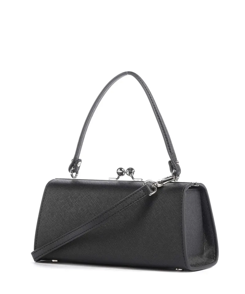 Vivienne Westwood Doll Frame Saffiano XL Sac à main black