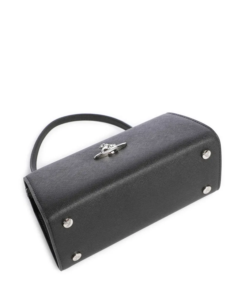 Vivienne Westwood Doll Frame Saffiano XL Sac à main black