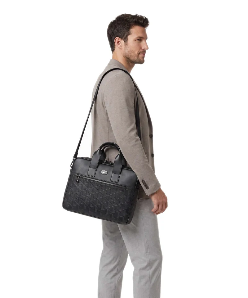 Lacoste Nomogramme Porte-document noir