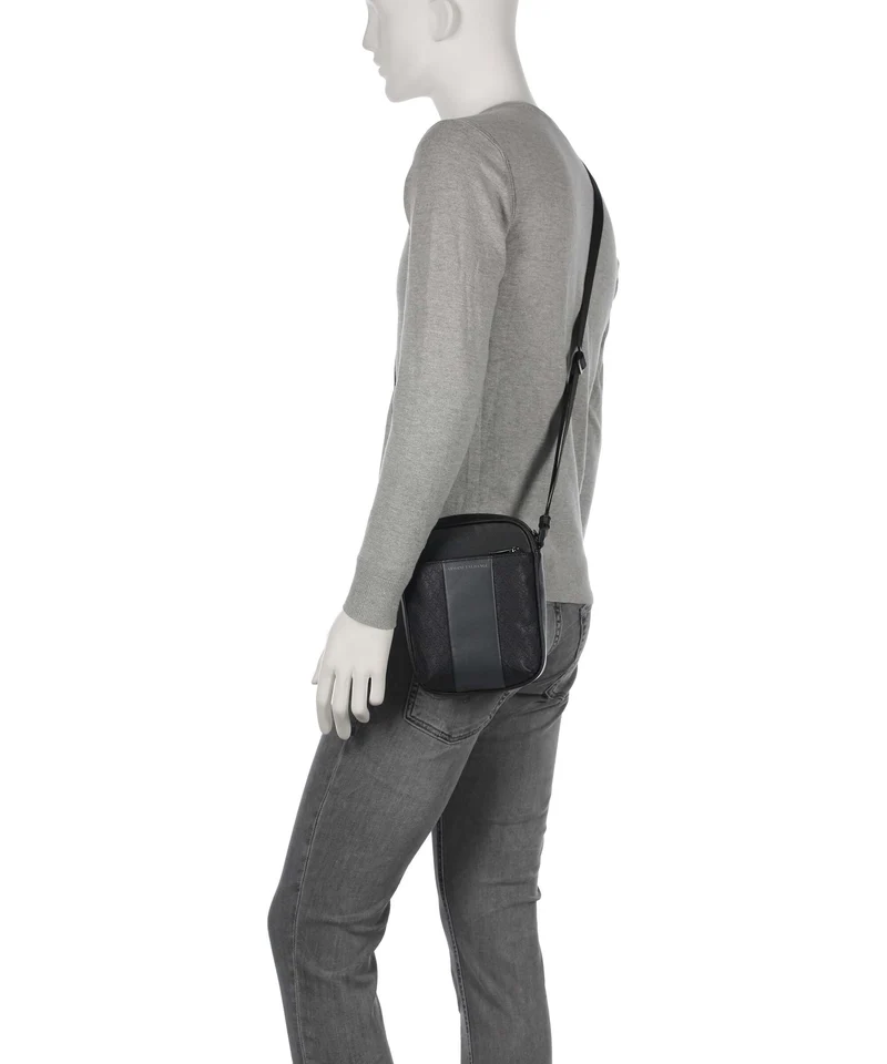 Armani Exchange William Sac bandoulière black/forged iron