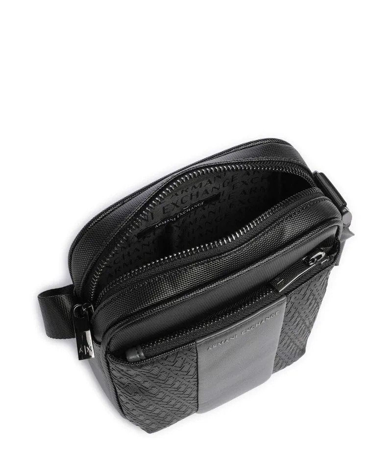 Armani Exchange William Sac bandoulière black/forged iron