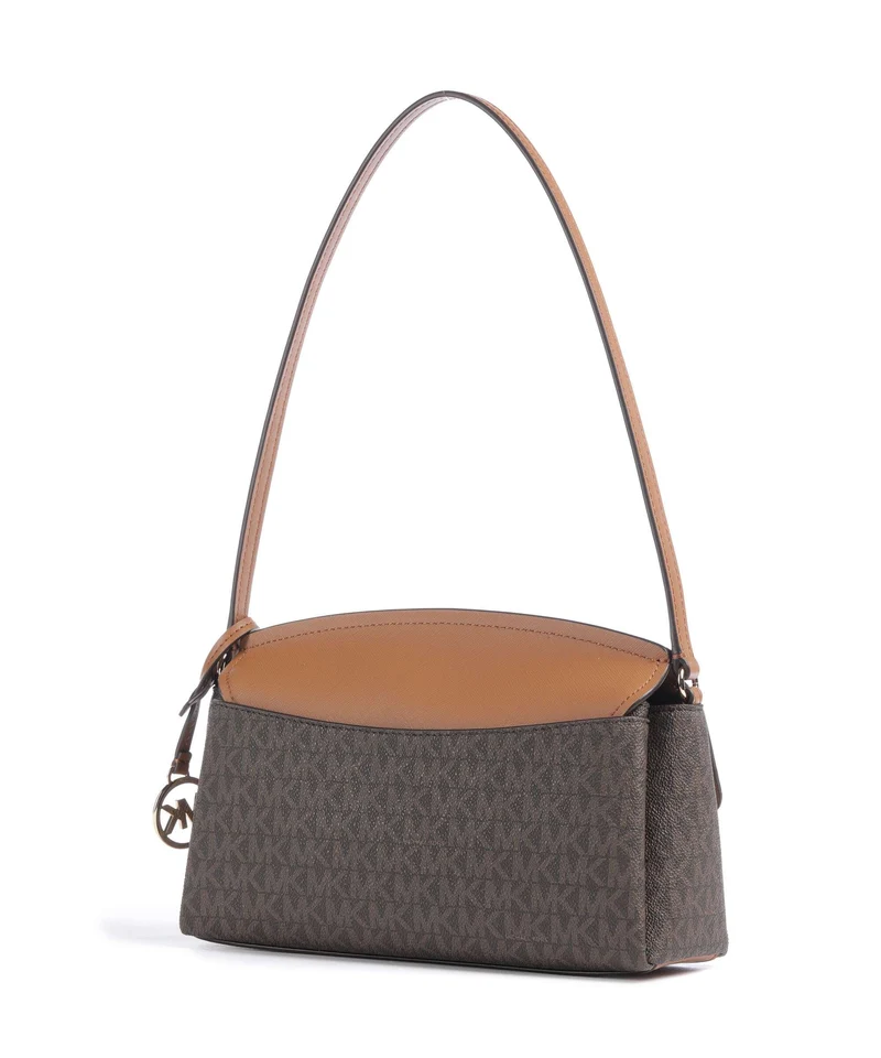 Michael Kors Landry Medium Sac porté épaule brown/acorn