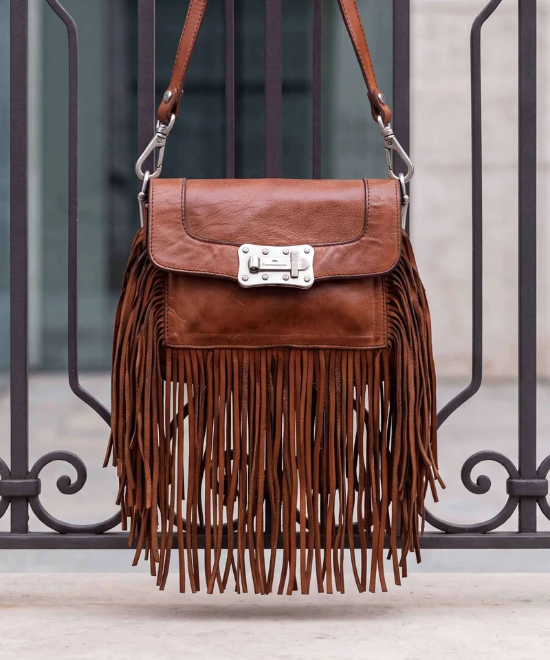 Campomaggi Sac porté épaule cognac