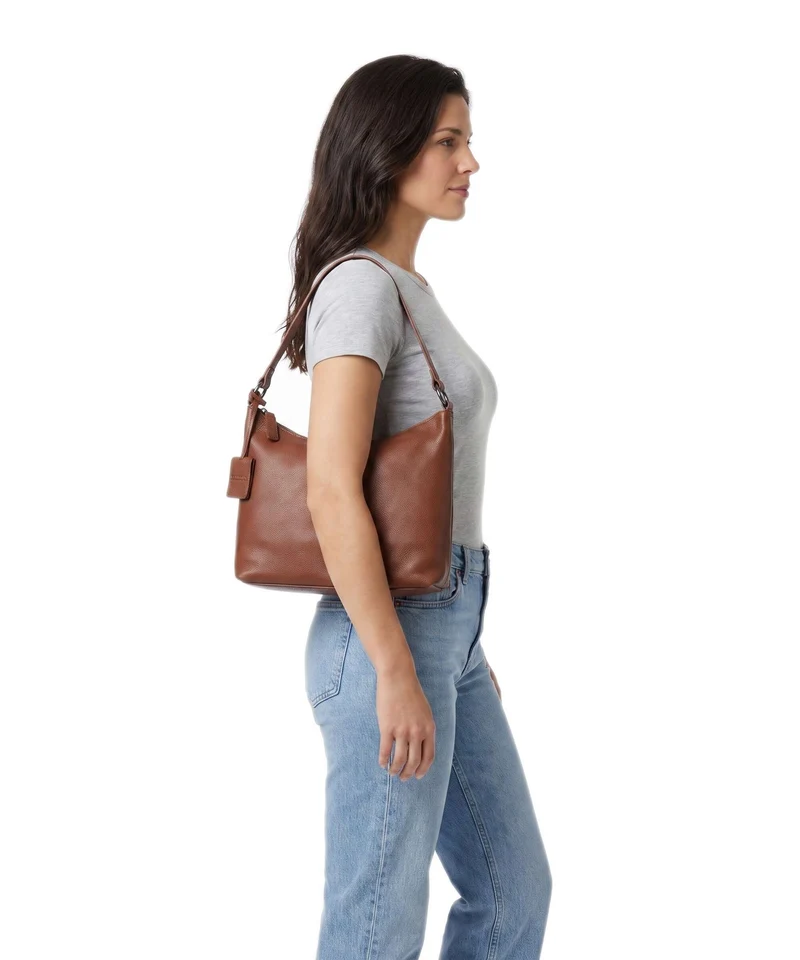 Burkely Eden Sac porté épaule cognac