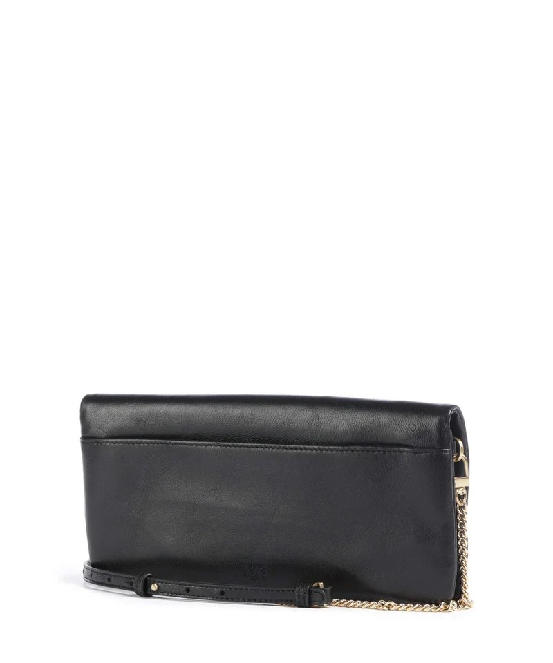 Pinko Click Soft Horizontal Classic Sac porté épaule black/brushed gold