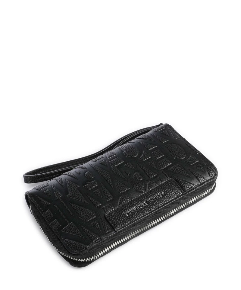Armani Exchange Liz Monogram Portefeuille black