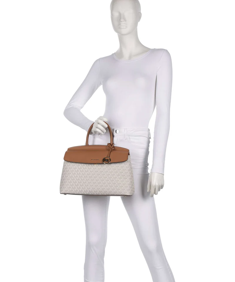 Michael Kors Landry Medium Sac à main vanilla/acorn