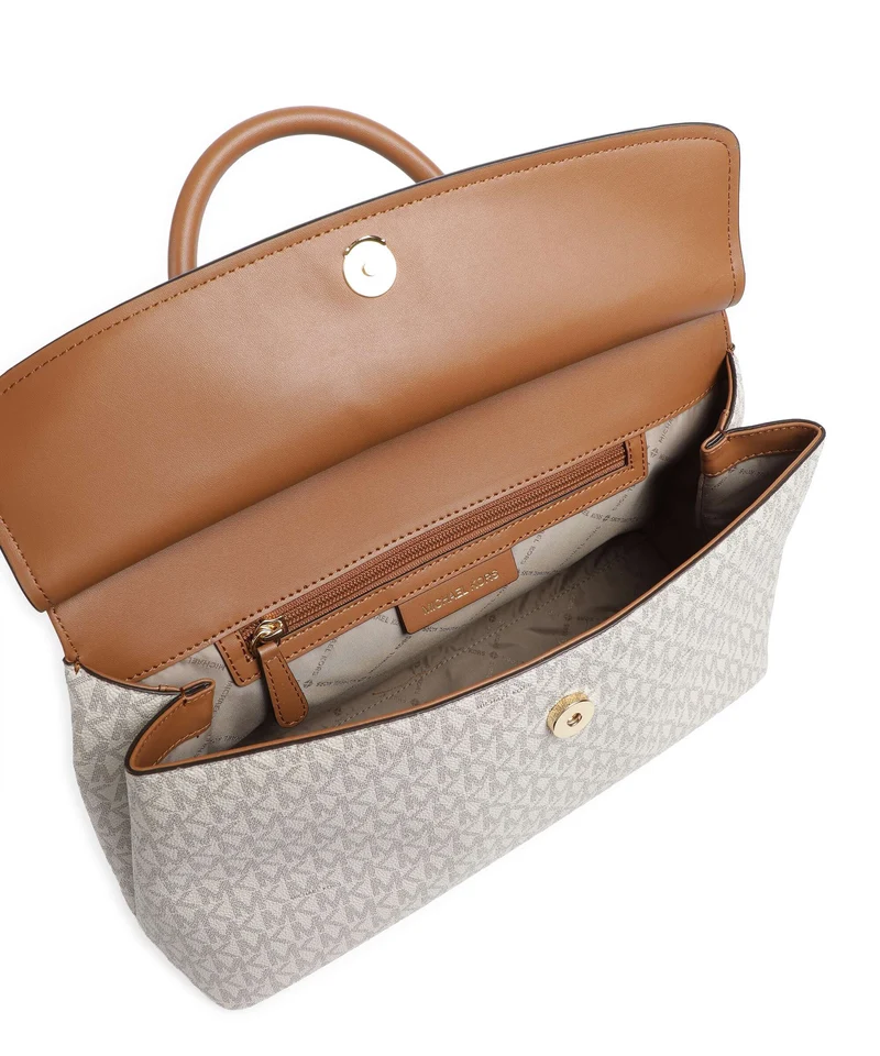 Michael Kors Landry Medium Sac à main vanilla/acorn