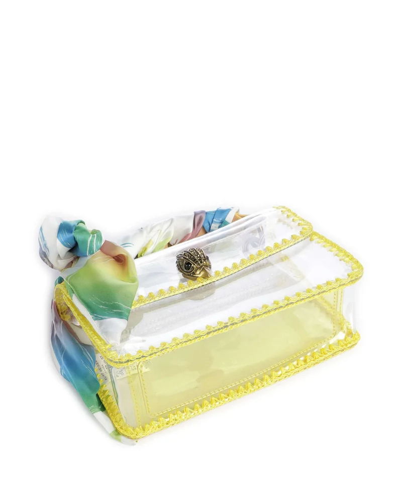 Kurt Geiger Kensington Vinyl Mini Sac bandoulière yellow