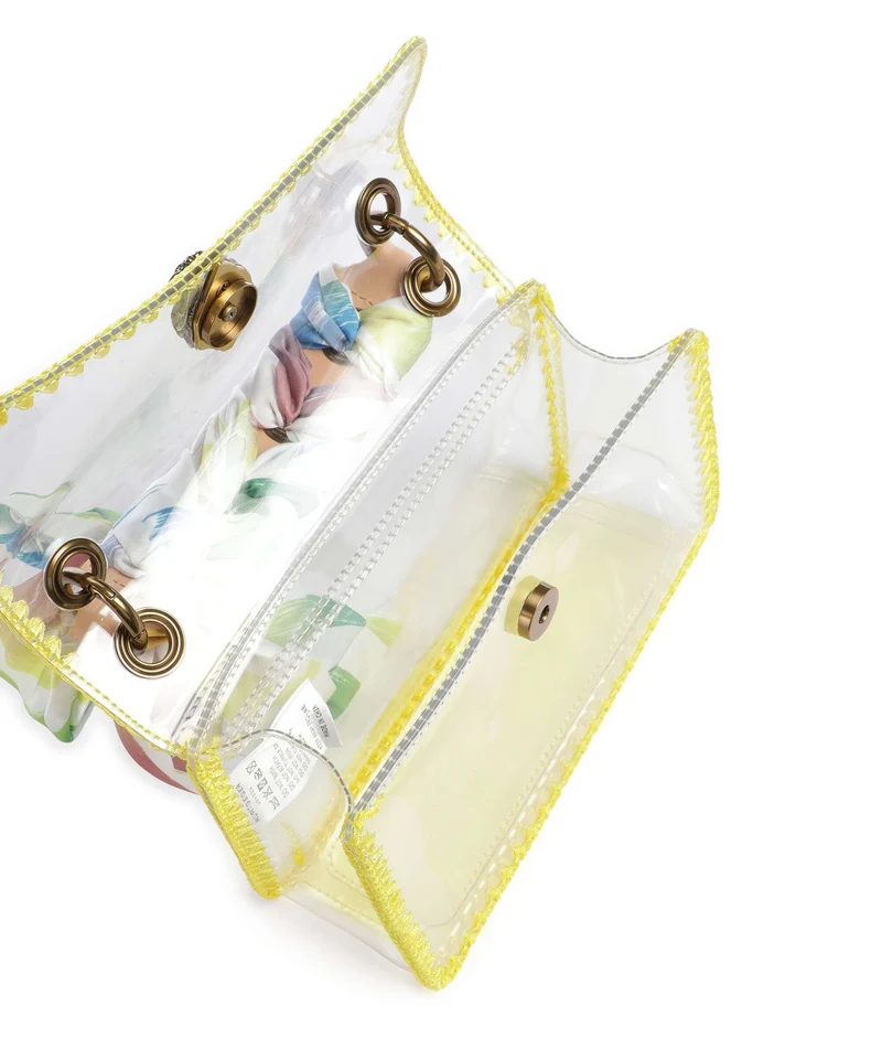 Kurt Geiger Kensington Vinyl Mini Sac bandoulière yellow