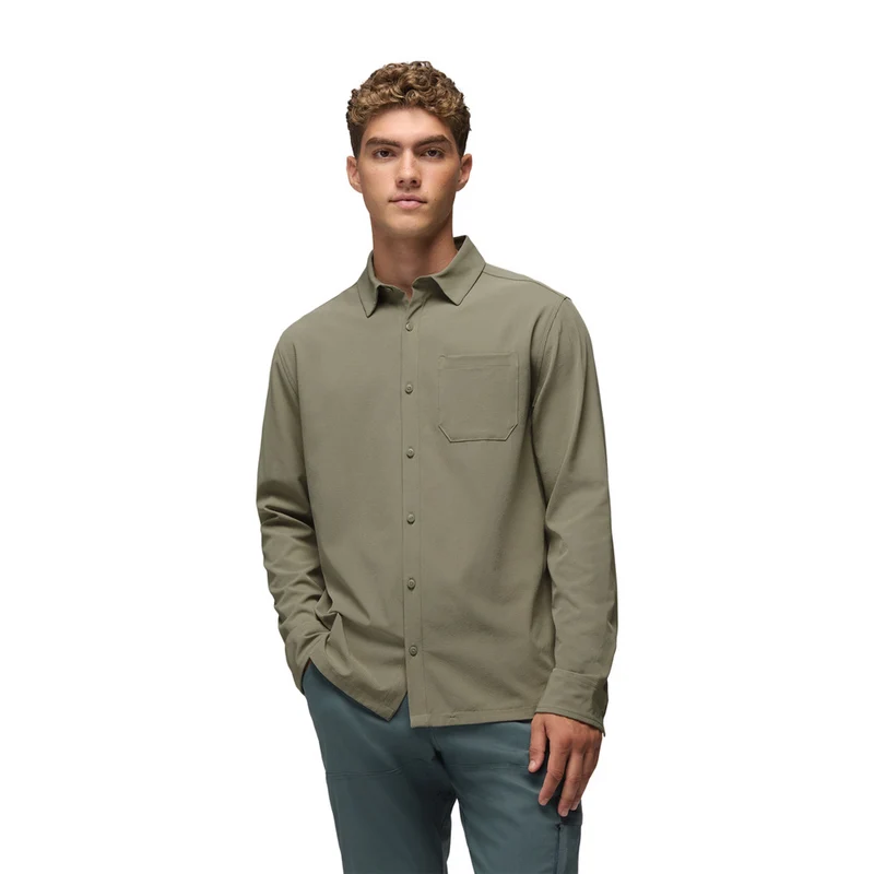Chemise à manches longues Prana Hybridizer (hommes)
