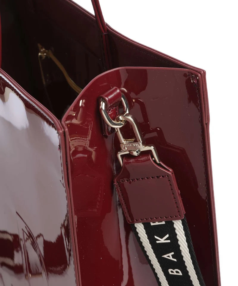 Ted Baker Iconny Cabas oxblood