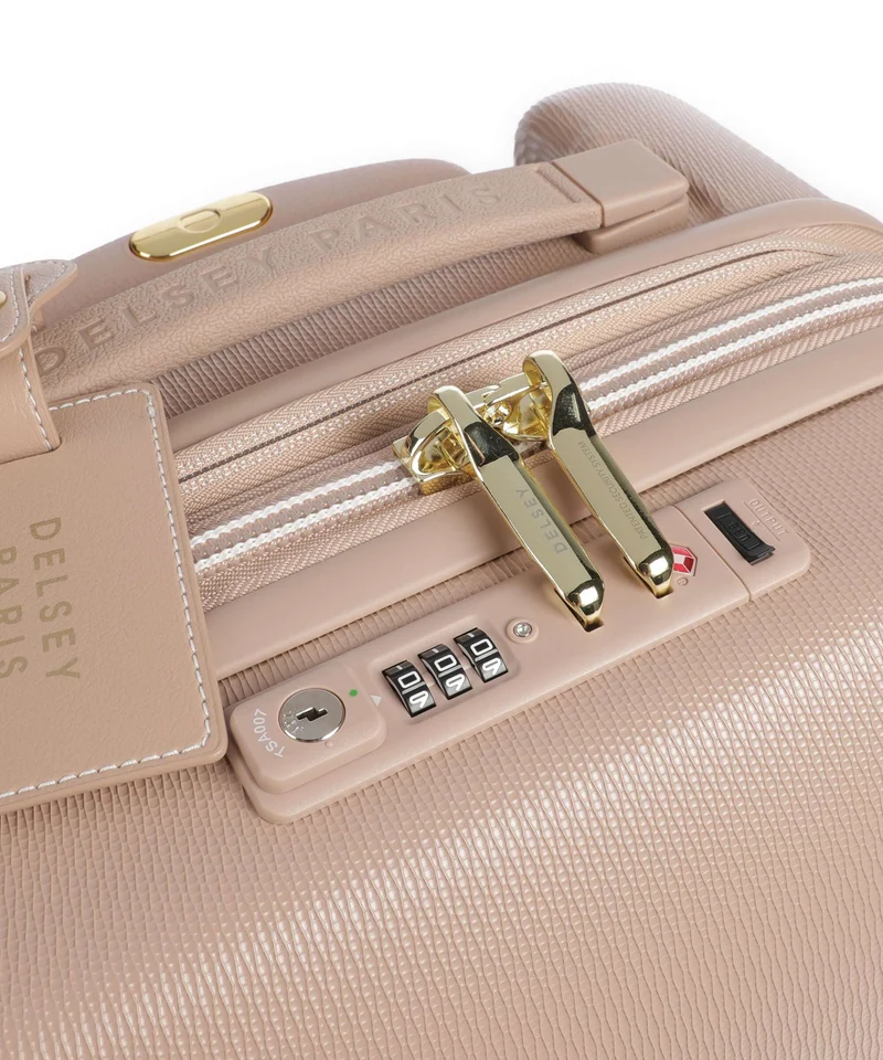 Delsey Paris Chatelet Air 2.0 Valise 4 roues beige rose