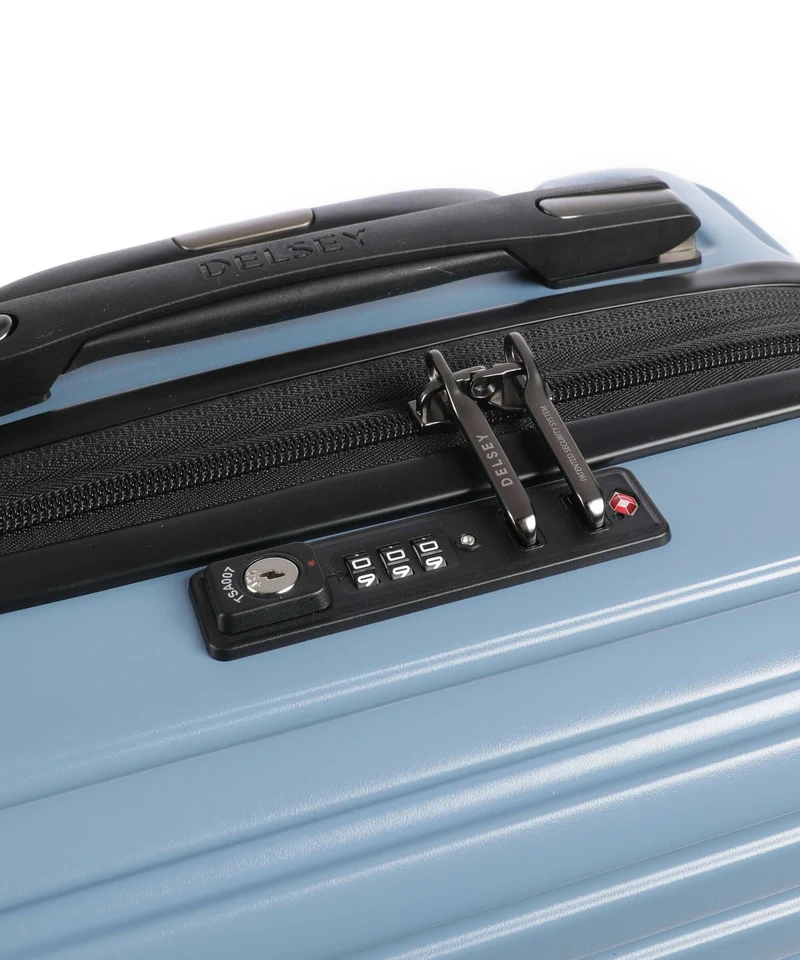 Delsey Paris Caumartin Plus Valise 4 roues zinc blue