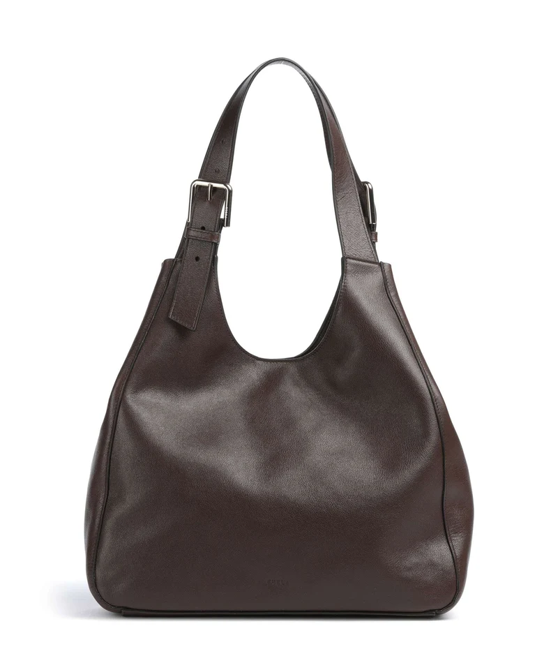 Furla Dora L Cabas dark cioccolato