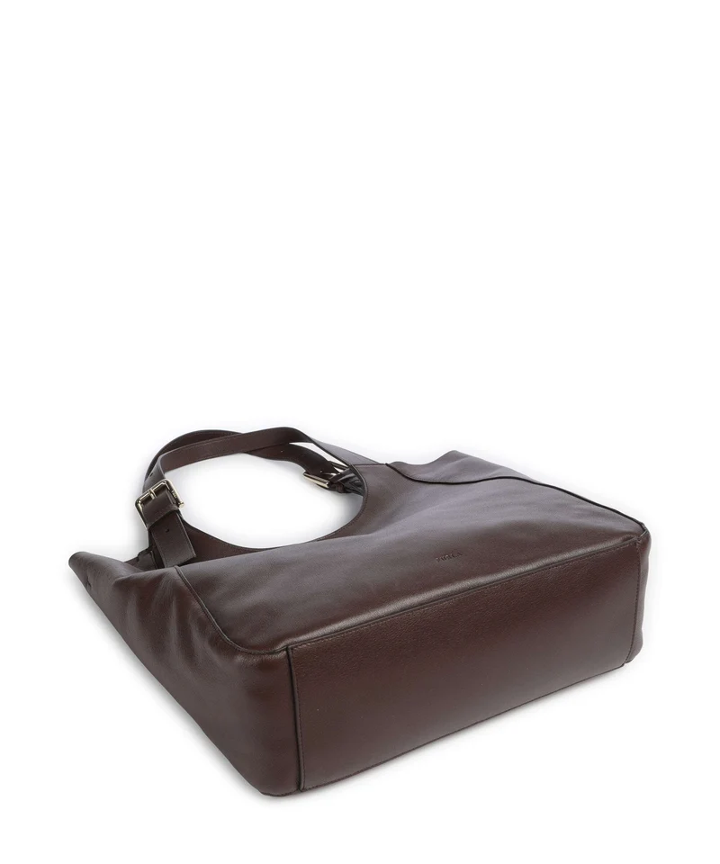 Furla Dora L Cabas dark cioccolato