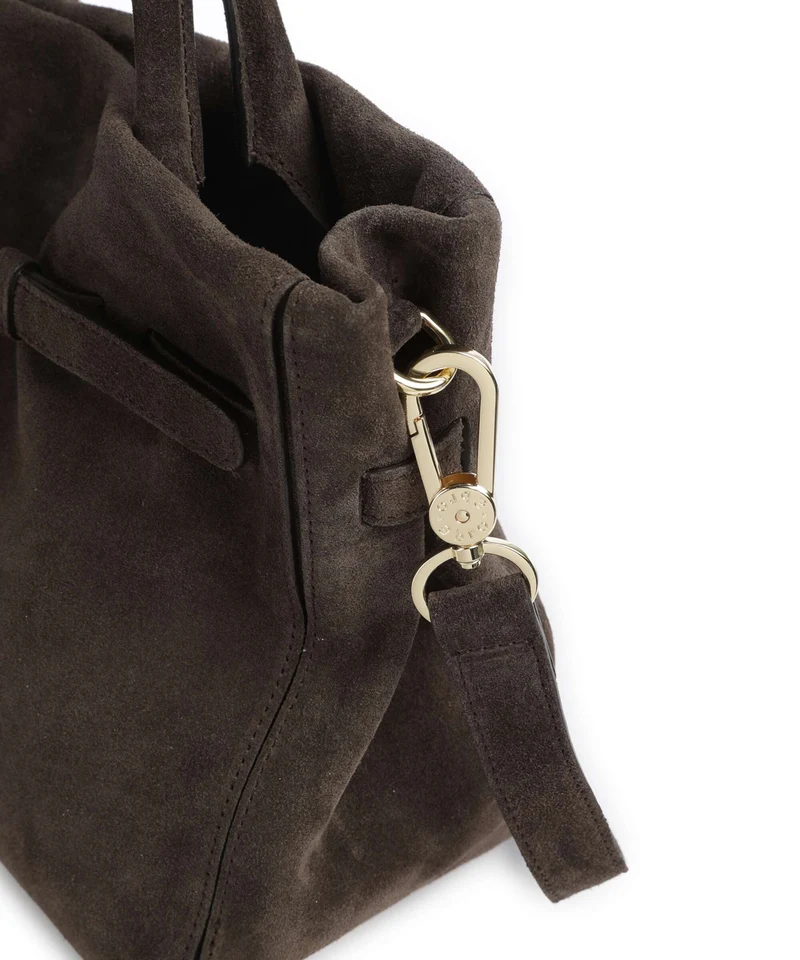 Abro Suede Jill Sac à main dark brown