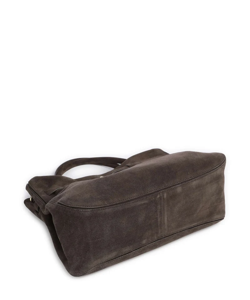 Abro Suede Jill Sac à main dark brown