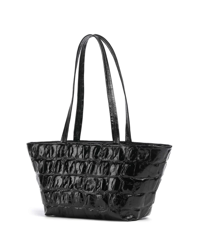 Abro Maxxi Cocco Alba Sac porté épaule black/nickel