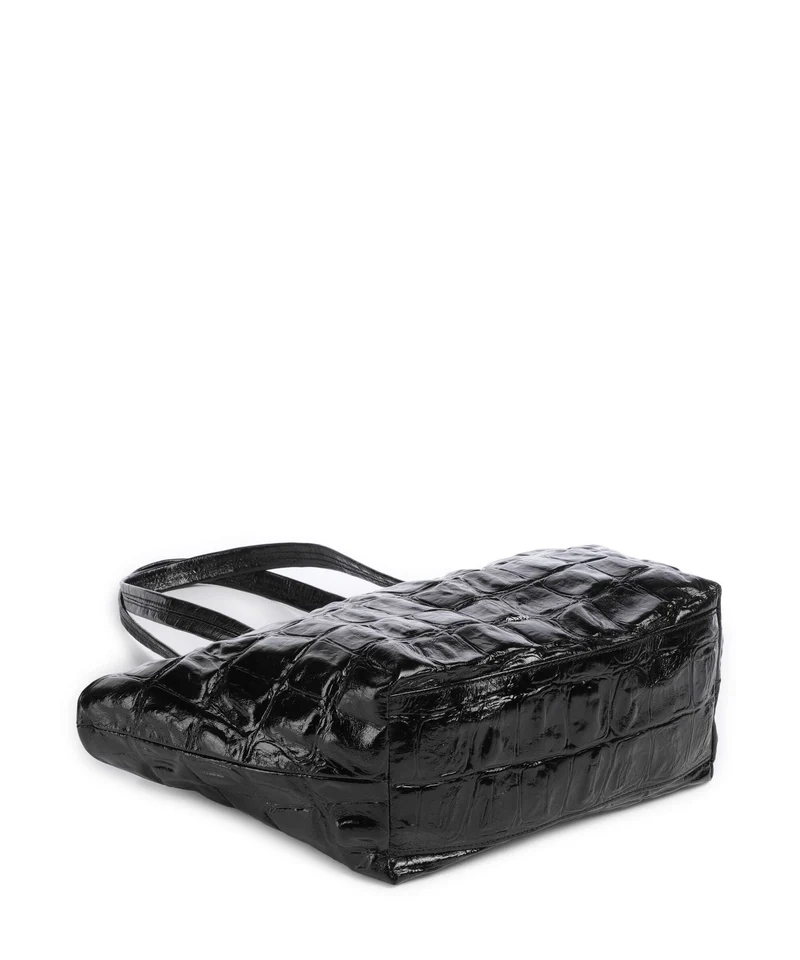 Abro Maxxi Cocco Alba Sac porté épaule black/nickel