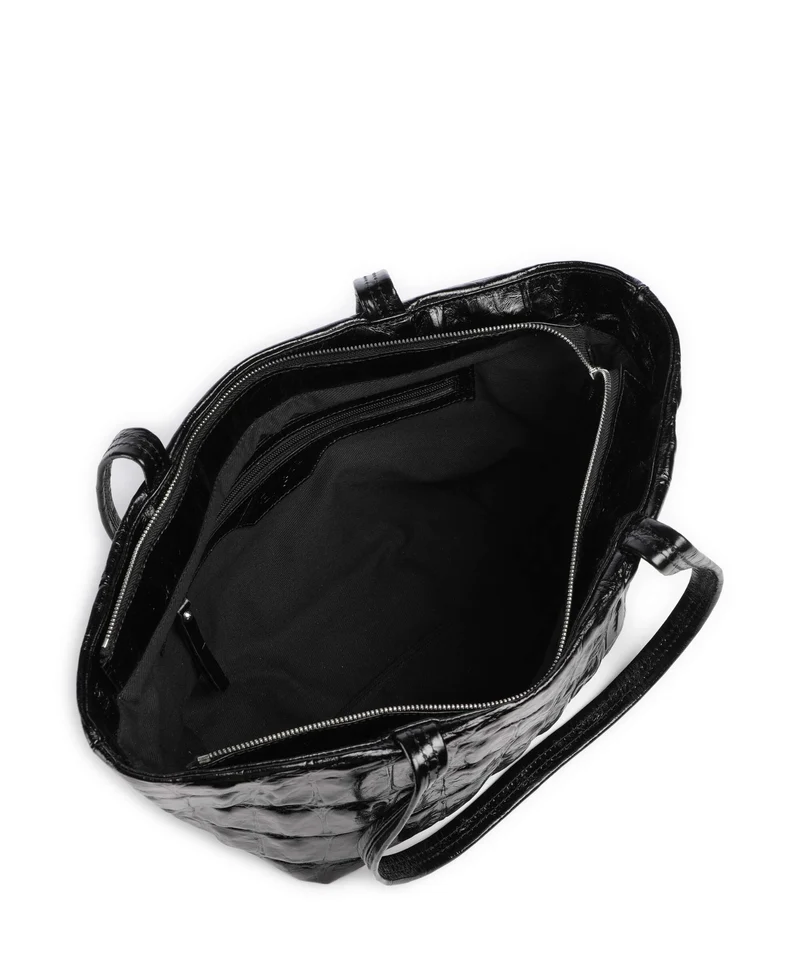 Abro Maxxi Cocco Alba Sac porté épaule black/nickel