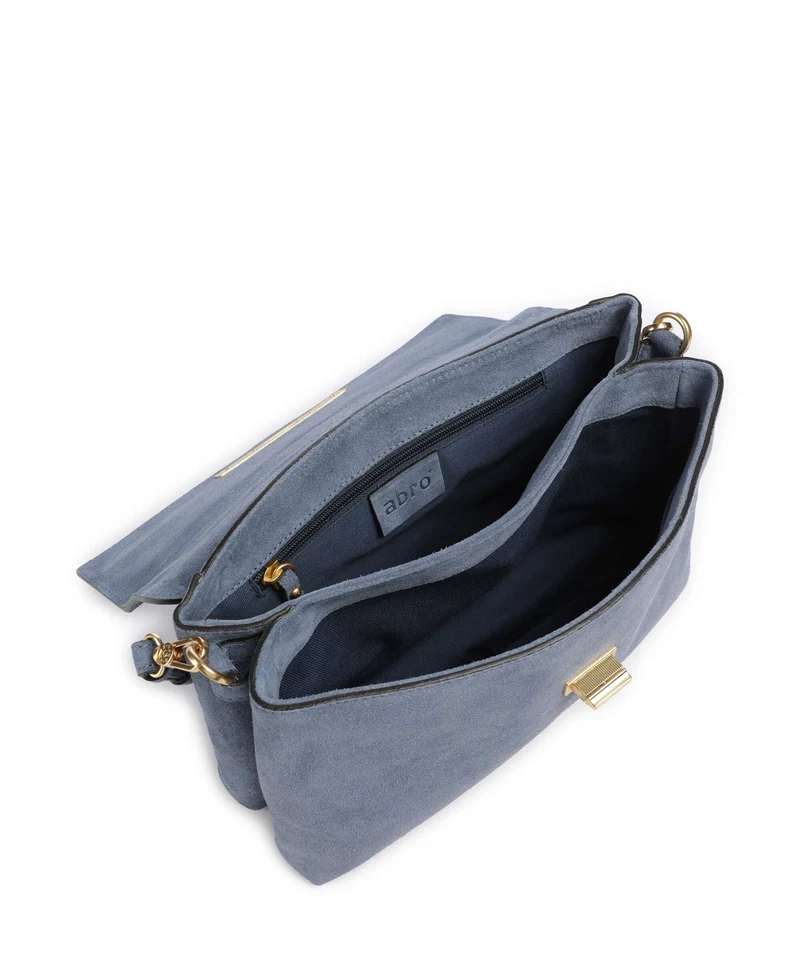 Abro Suede Twist Sac porté épaule jeans