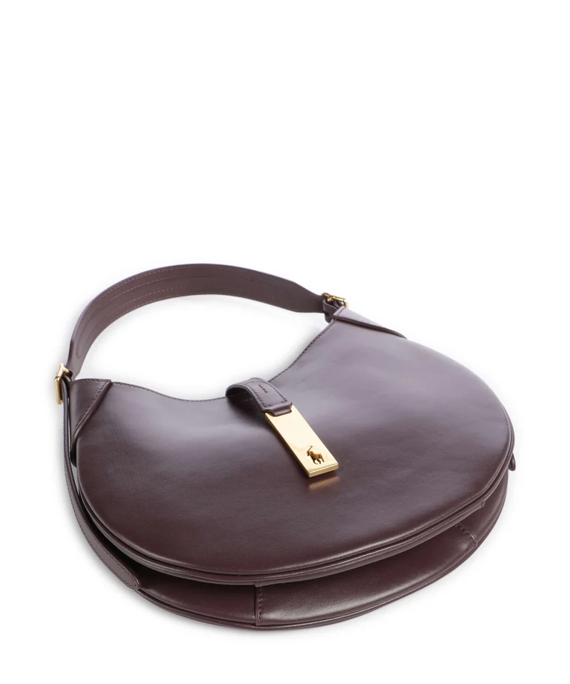 Polo Ralph Lauren ID Collection Small Sac porté épaule midnight merlot