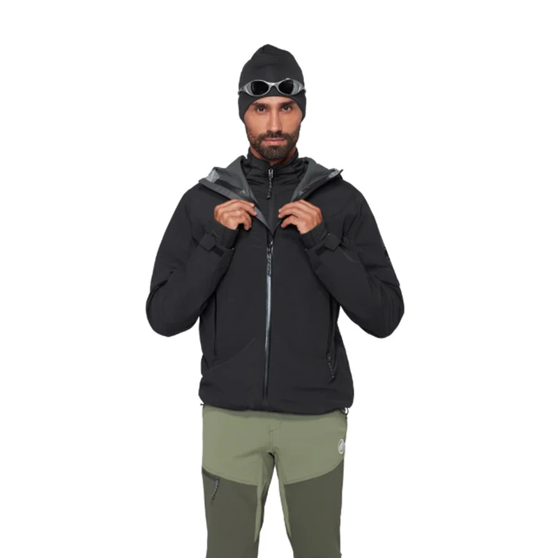Manteau à capuchon Mammut Crag HS (hommes)