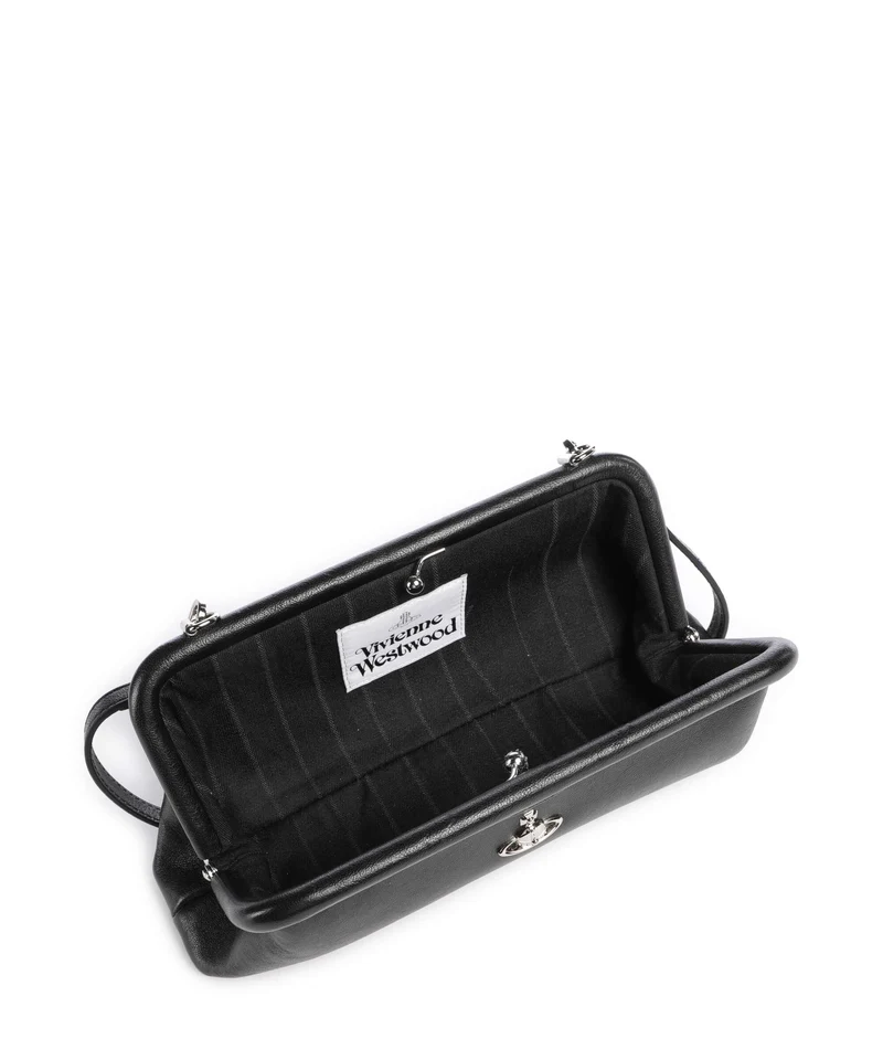 Vivienne Westwood Jane Frame Supple Sac porté épaule black