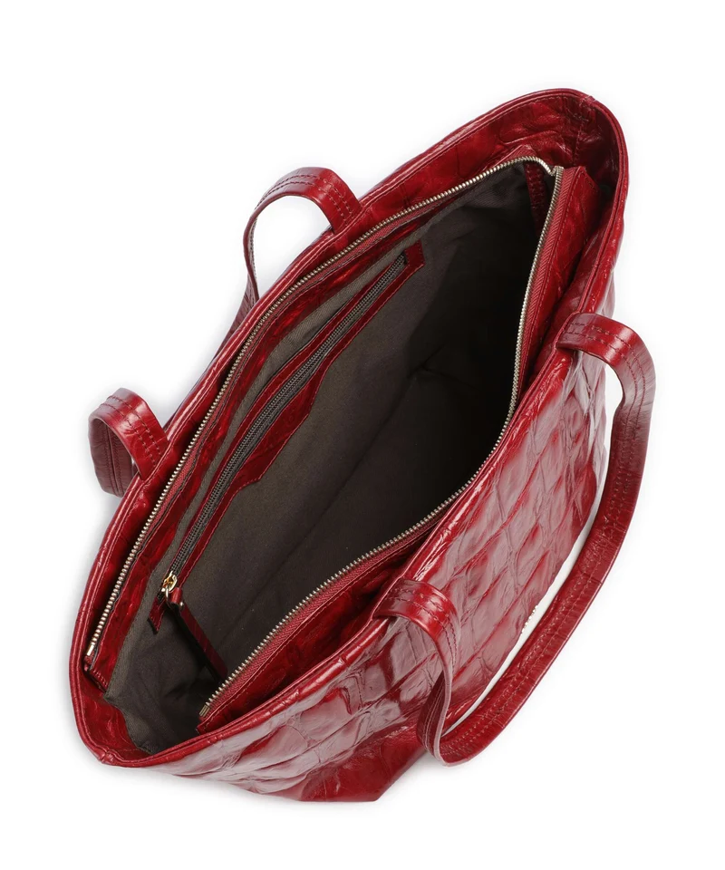 Abro Maxxi Cocco Alba Sac porté épaule ruby